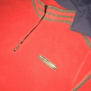 Polo jeans co quarter zip sweater